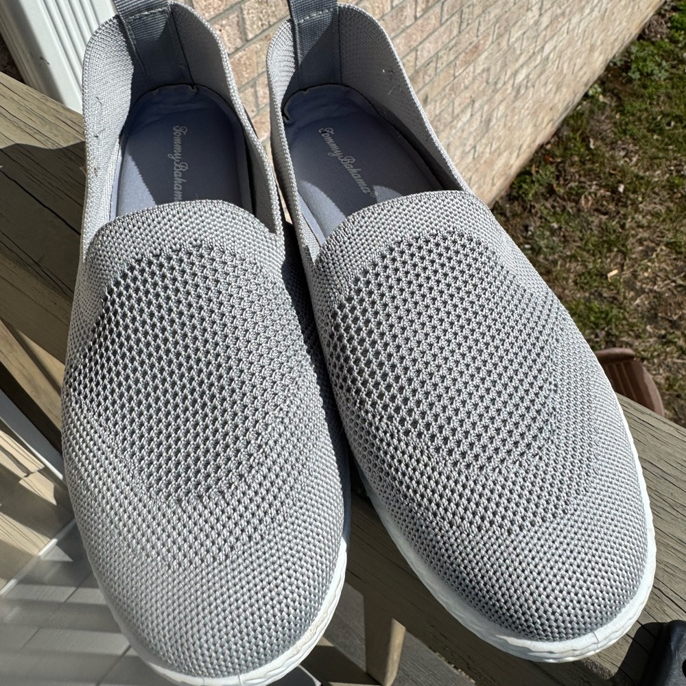 Gray 
women’s Tommy Bahama mesh shoes